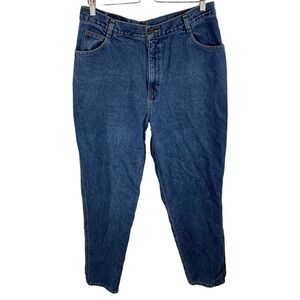 Vintage Gitano High Rise Tapered Mom Jeans Medium Wash Denim sz 18
